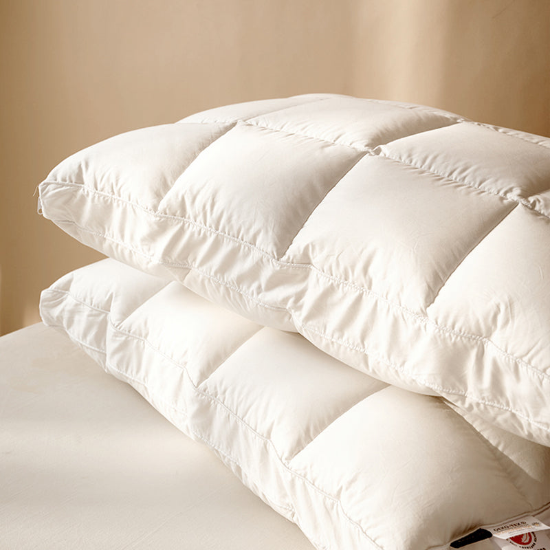 Adjustable Height Loft Goose Down Pillow