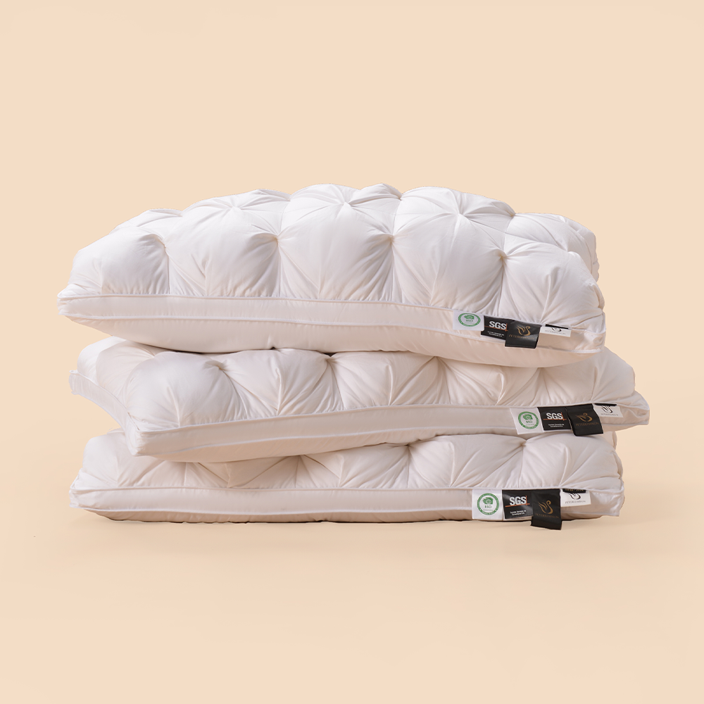 Luxury White Goose Down Pillow